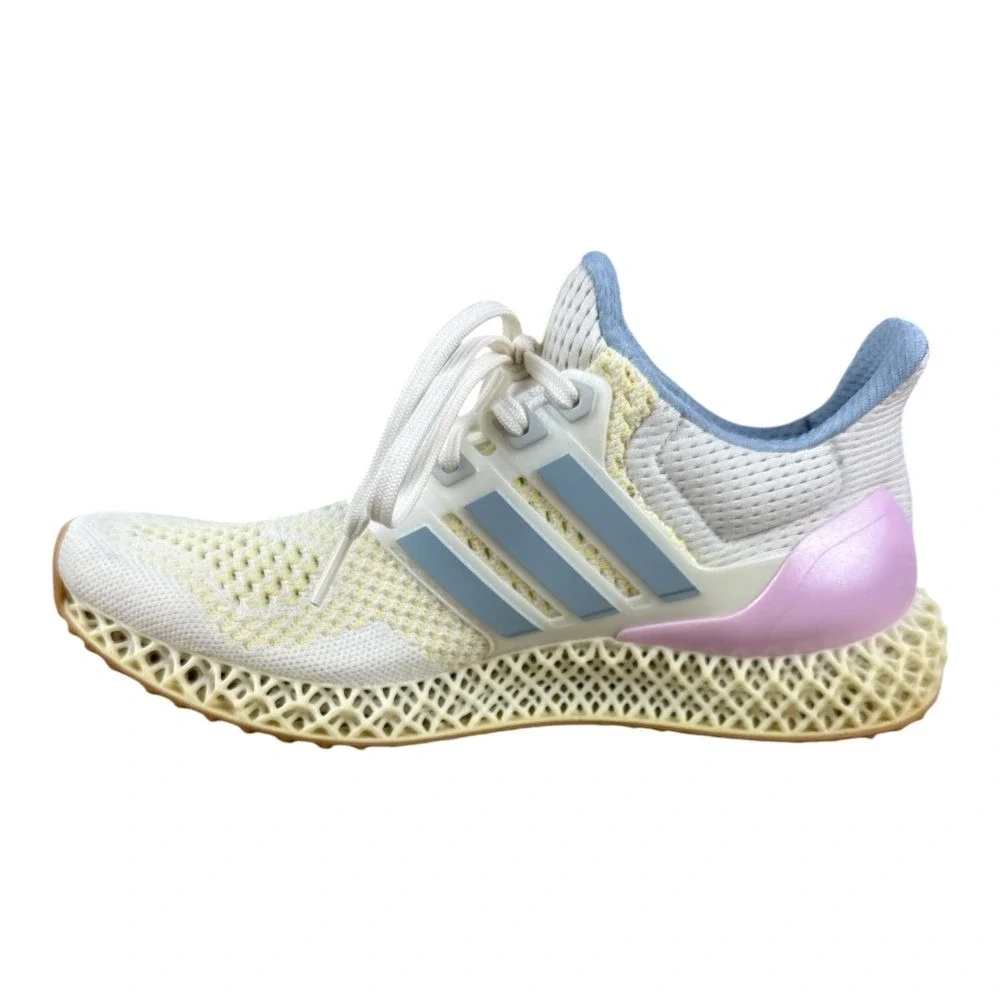 Adidas Originals Ultra 4D Mens Sneakers Off White Orchid Pink IF0301 Size 7 US